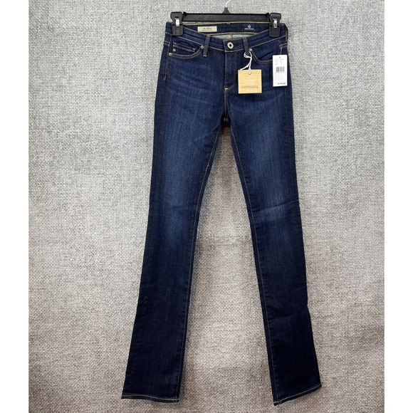 Adriano Goldschmied AG The Alexa Mid Rise Slim Boot Cut Jeans Women's 24x32 New! - Picture 1 of 12